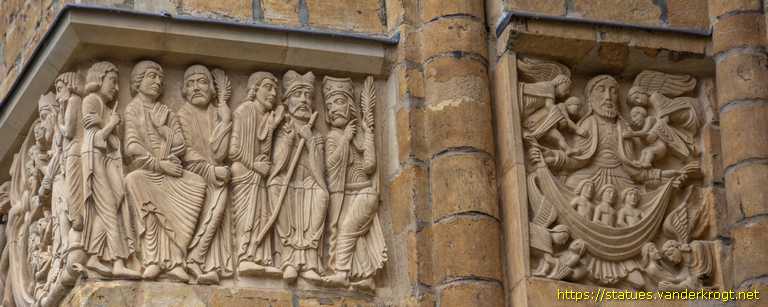 Lincoln - Norman Frieze with Bible Scenes