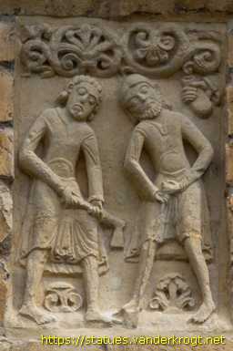 Lincoln - Norman Frieze with Bible Scenes