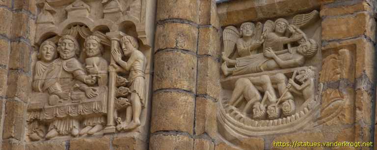 Lincoln - Norman Frieze with Bible Scenes