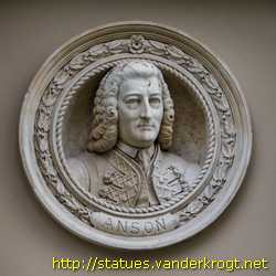 London - Royal Naval College Busts of Naval Heroes
