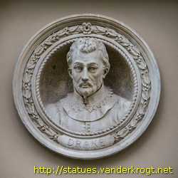 London - Royal Naval College Busts of Naval Heroes