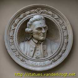 London - Royal Naval College Busts of Naval Heroes