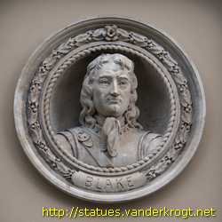 London - Royal Naval College Busts of Naval Heroes