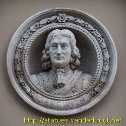 London - Royal Naval College Busts of Naval Heroes