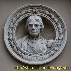 London - Royal Naval College Busts of Naval Heroes