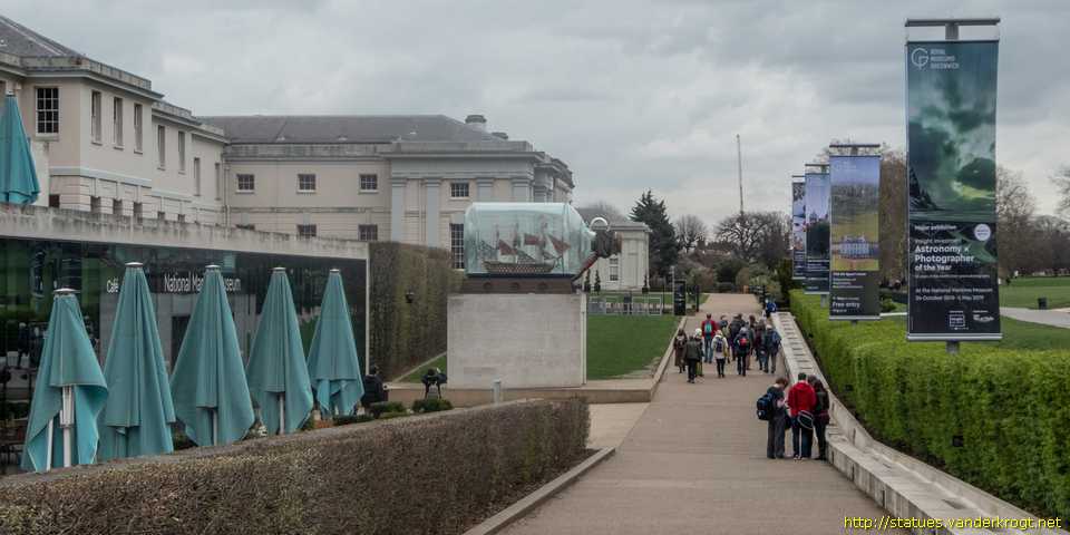 London - Nelson's Ship in a Bottle