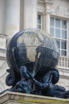 Liverpool - Commerce and Industry, ships and globes