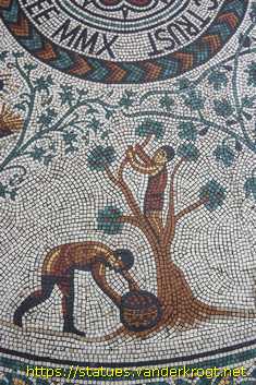 Chester - Roman Gardens Mosaic