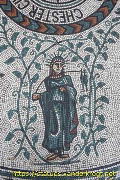 Chester - Roman Gardens Mosaic