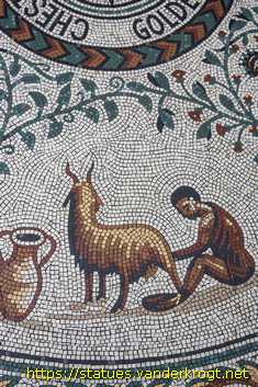 Chester - Roman Gardens Mosaic