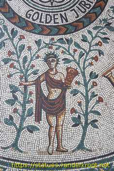 Chester - Roman Gardens Mosaic