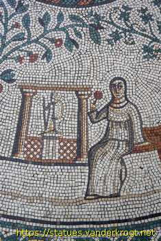 Chester - Roman Gardens Mosaic