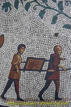 Chester - Roman Gardens Mosaic