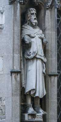 Oxford - Statues at the St. Mary Magdalen Church