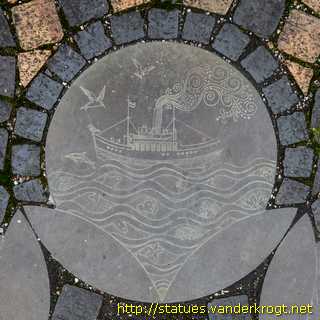 Calne - Oxygen - Joseph Priestley Pavement Display