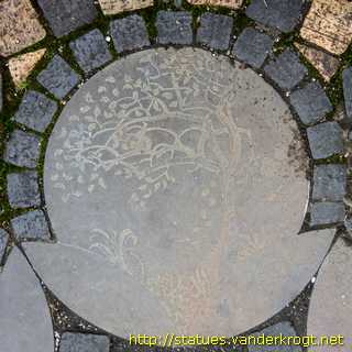 Calne - Oxygen - Joseph Priestley Pavement Display