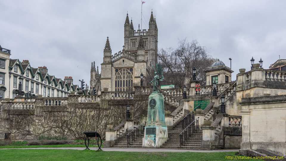 Bath - The Angel of Peace - King Edward VII Memorial