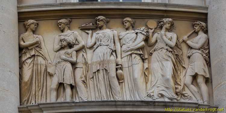 Bath - Guildhall Reliefs