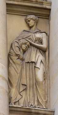 Bath - Guildhall Reliefs
