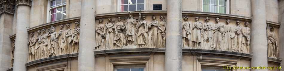 Bath - Guildhall Reliefs