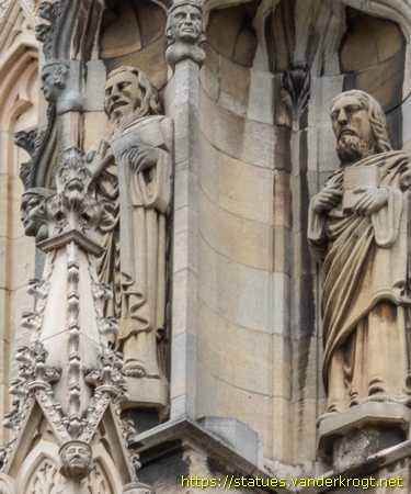 York - Saints' Statues at York Minster
