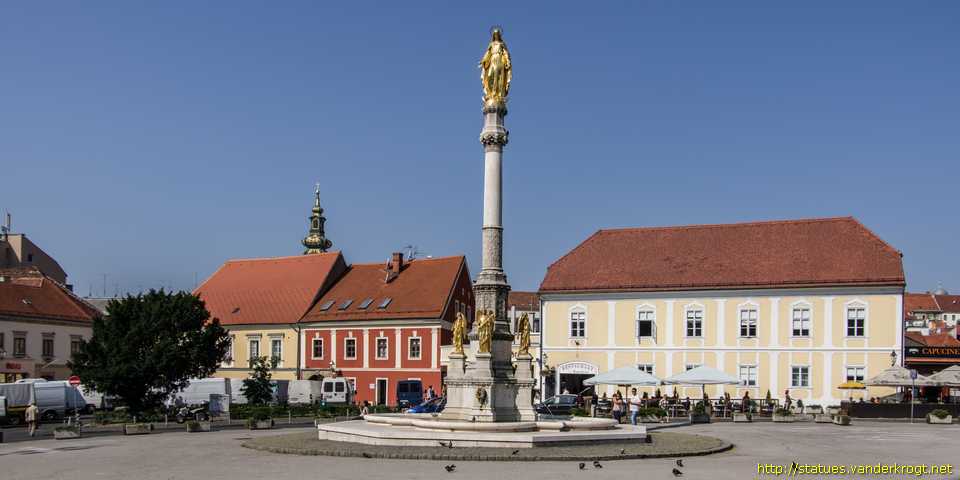 Zagreb - Blažena Marija s četiri anđela