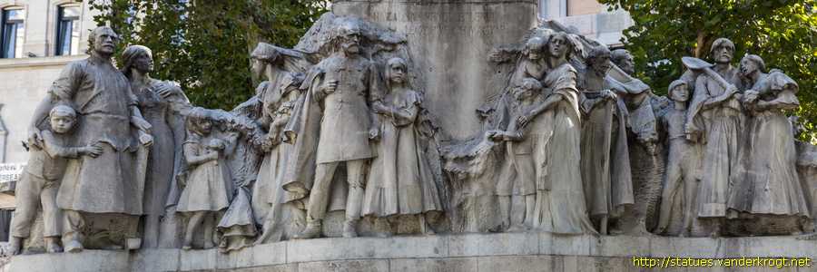 Budapest - Vörösmarty Mihály-emlékmű
