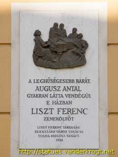 Budapest - Augusz Antal és Liszt Ferenc barátsága
