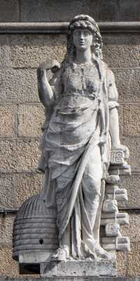 Dublin - Baile Átha Cliath / The Custom House Statues