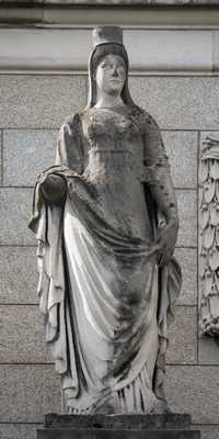 Dublin - Baile Átha Cliath / The Custom House Statues