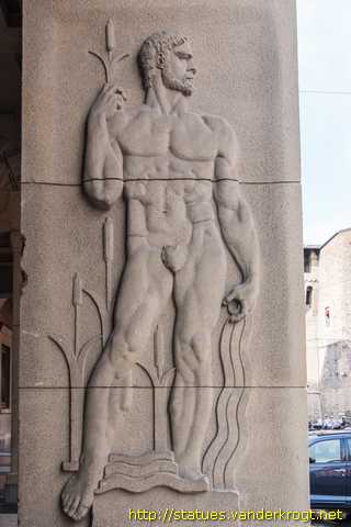 Bologna - Sei figure allegoriche