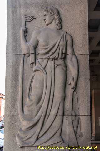 Bologna - Sei figure allegoriche