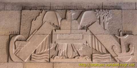 Bologna - Sei figure allegoriche