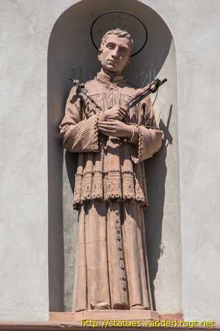Novellara - Statue dei Santi alla Santuario della Beata Vergine della Fossetta