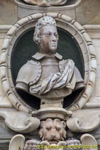 Firenze - Busti dei primi quattro Granduchi medicei