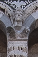 Lucca - San Michele e 35 protomi di figure storiche