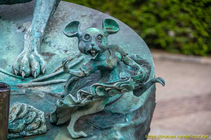 Mondorf-les-Bains - Fontaine Maus Kätti