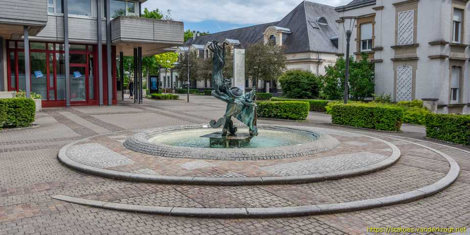 Mondorf-les-Bains - Fontaine Maus Kätti