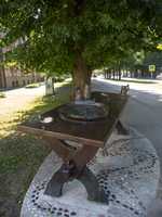 Liepāja - Skulptūru grupu 'Pilsētā, kurā piedzimst vējš'