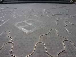 Liepāja - Skulptūru grupu 'Pilsētā, kurā piedzimst vējš'