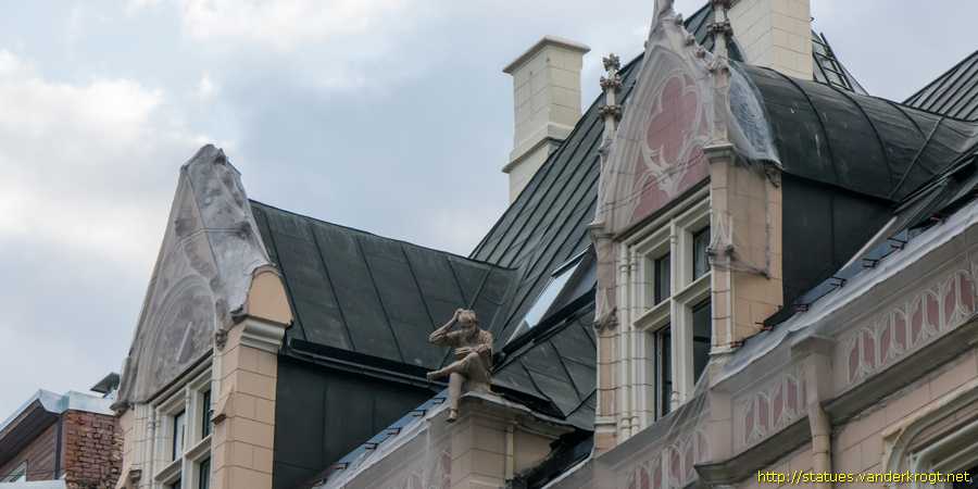 Rīga - Students ar aritmētisko grāmatu