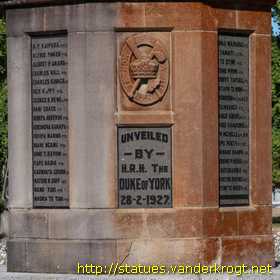 Rotorua - King George V / Te Arawa memorial