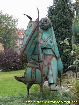 Jelenia Góra - Don Kichote i Sancho Pansa