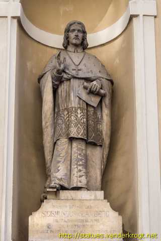 Ljubljana - Kipi svetnikov in škofje na ljubljanski stolnici