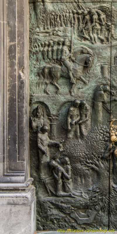 Ljubljana - Slovenska vrata v ljubljanski stolnici