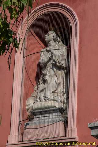 Ljubljana - Kipi svetnikov na Frančiškanske cerkvi