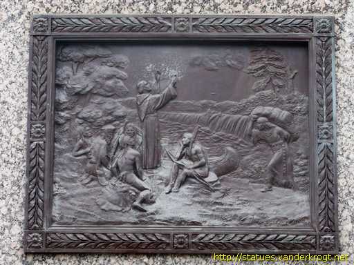 The discovery of St. Anthony Falls by Father Hennepin